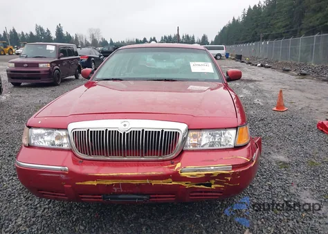 1999 Mercury Grand Marquis Ls из США, поврежденный, VIN 2MEFM75W8XX727479